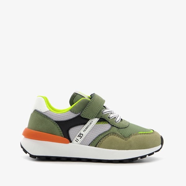Blue Box jongens sneakers groen/wit