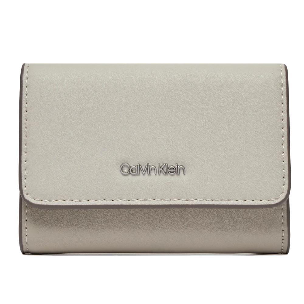 Calvin Klein Jeans Portefeuille Beige Calvin Klein Jeans Trifold