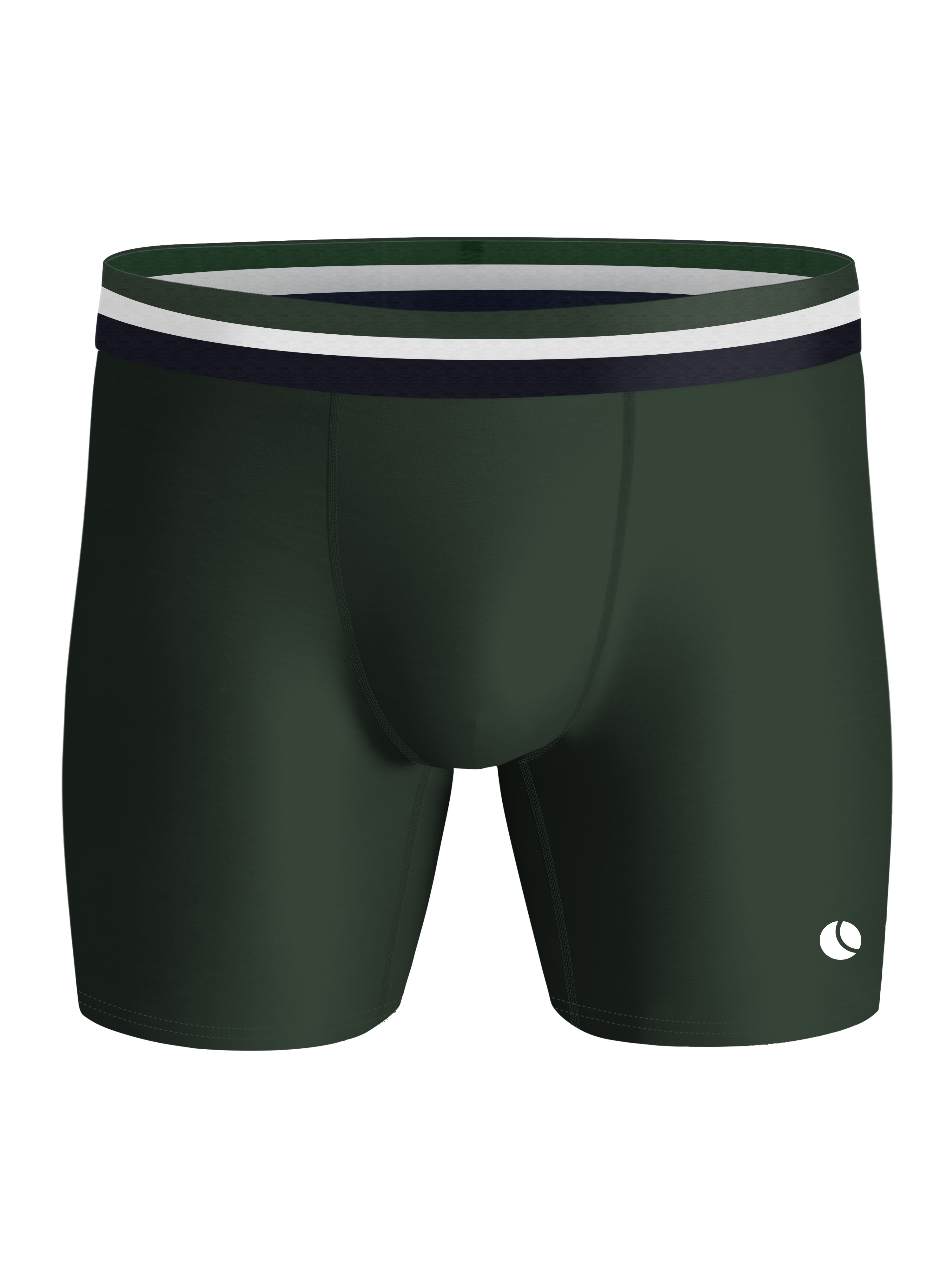 Performance Boxer 3-pack Herre MP001 - White/Navy/Green