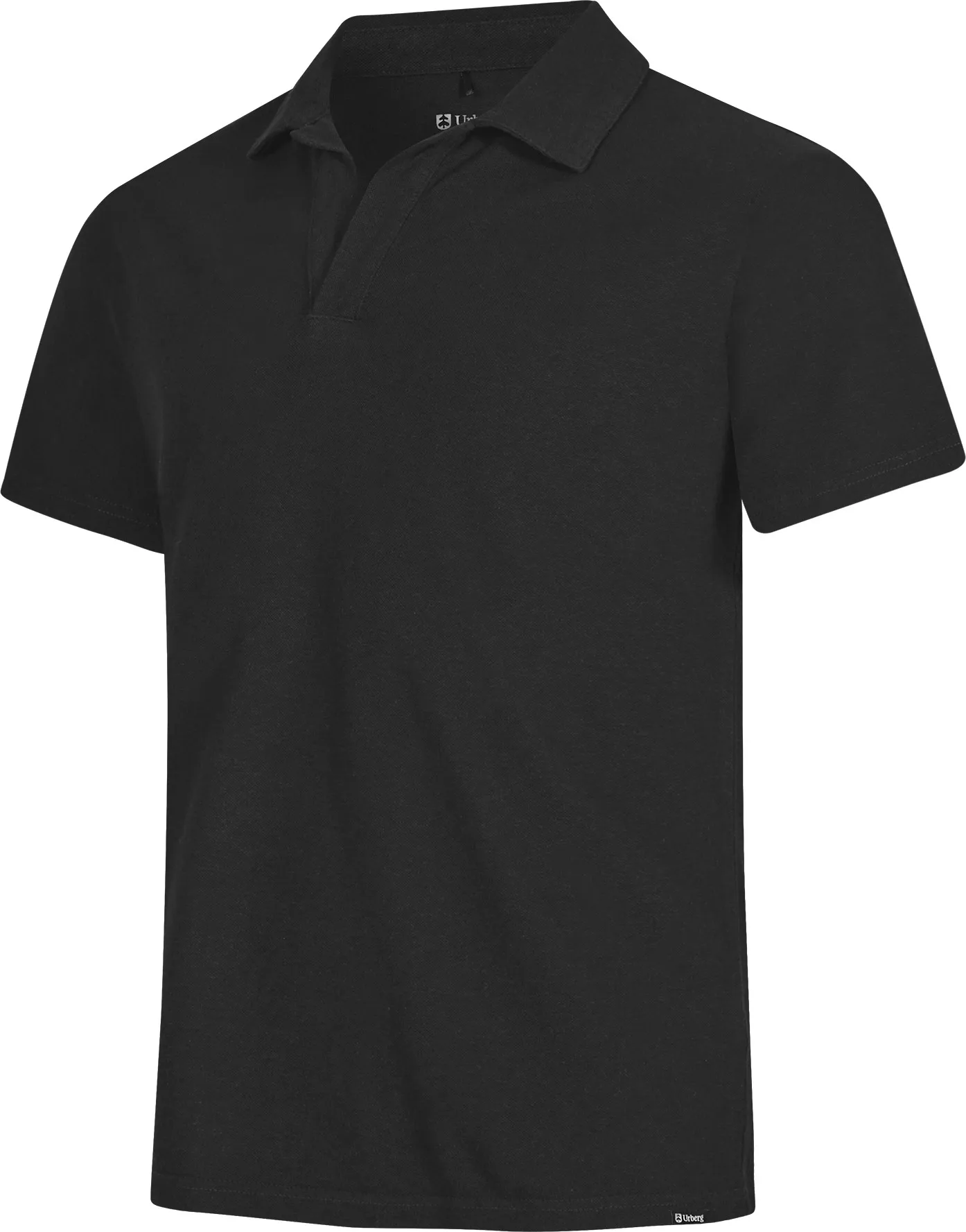 Urberg Men's Hemp Polo Tee Black Beauty