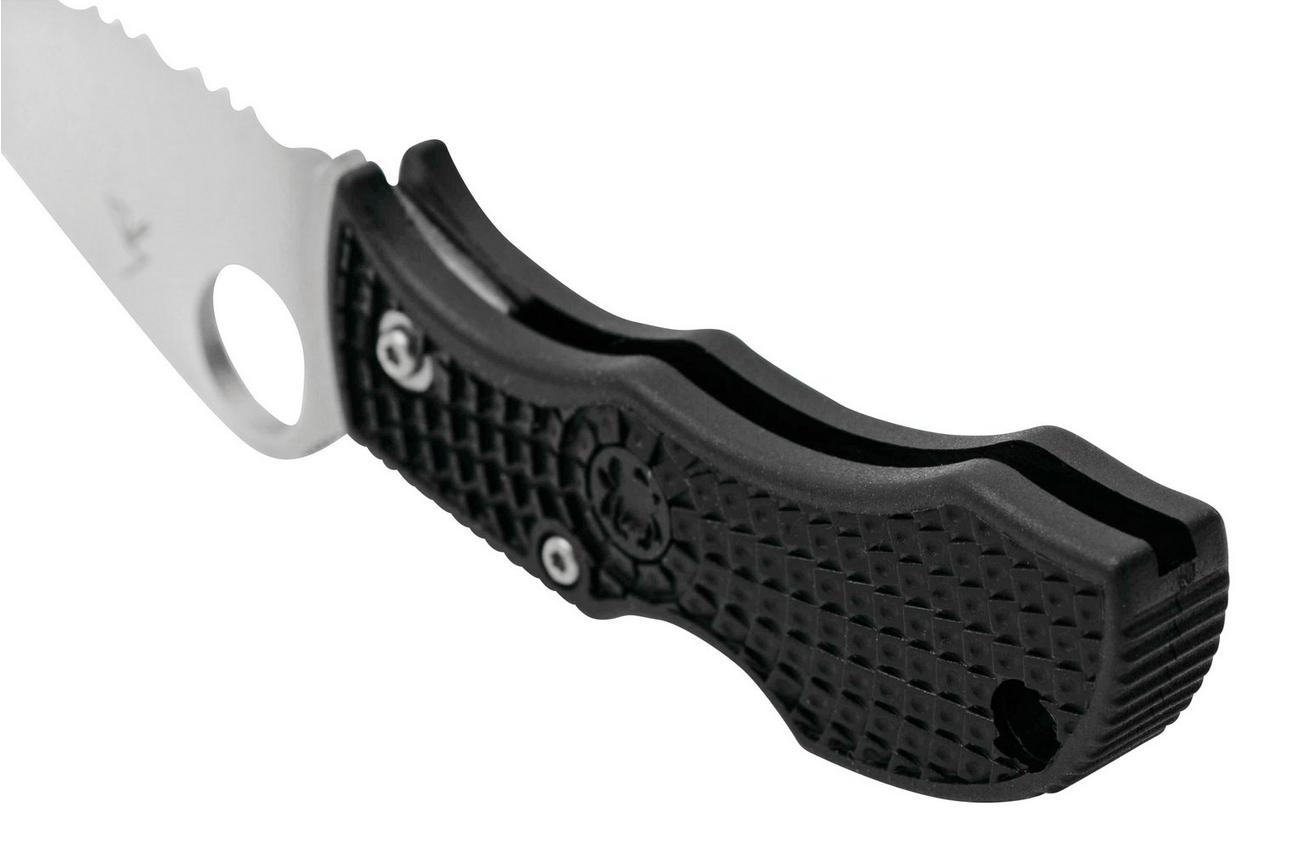 Spyderco Manbug Leaf MBKLFS Serrated, zakmes