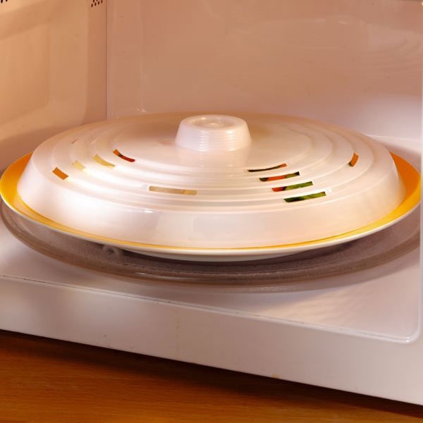 Cloche plate pour micro-ondes