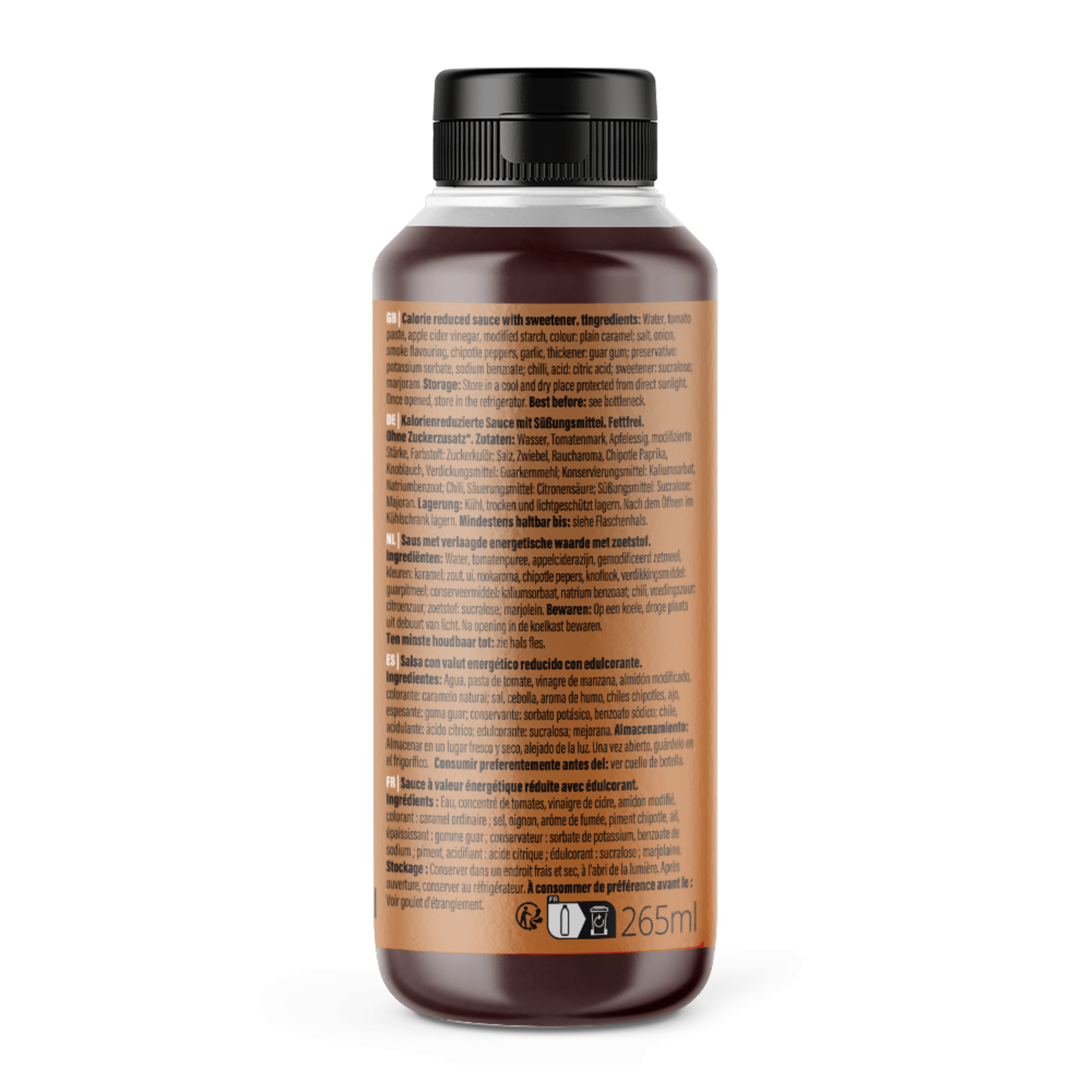 Mamma Mia Zero Saucen - 265ml - American BBQ