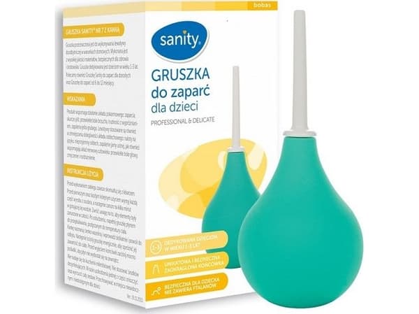 Sanity Pear for constipation with canal No. 7 1 pc.