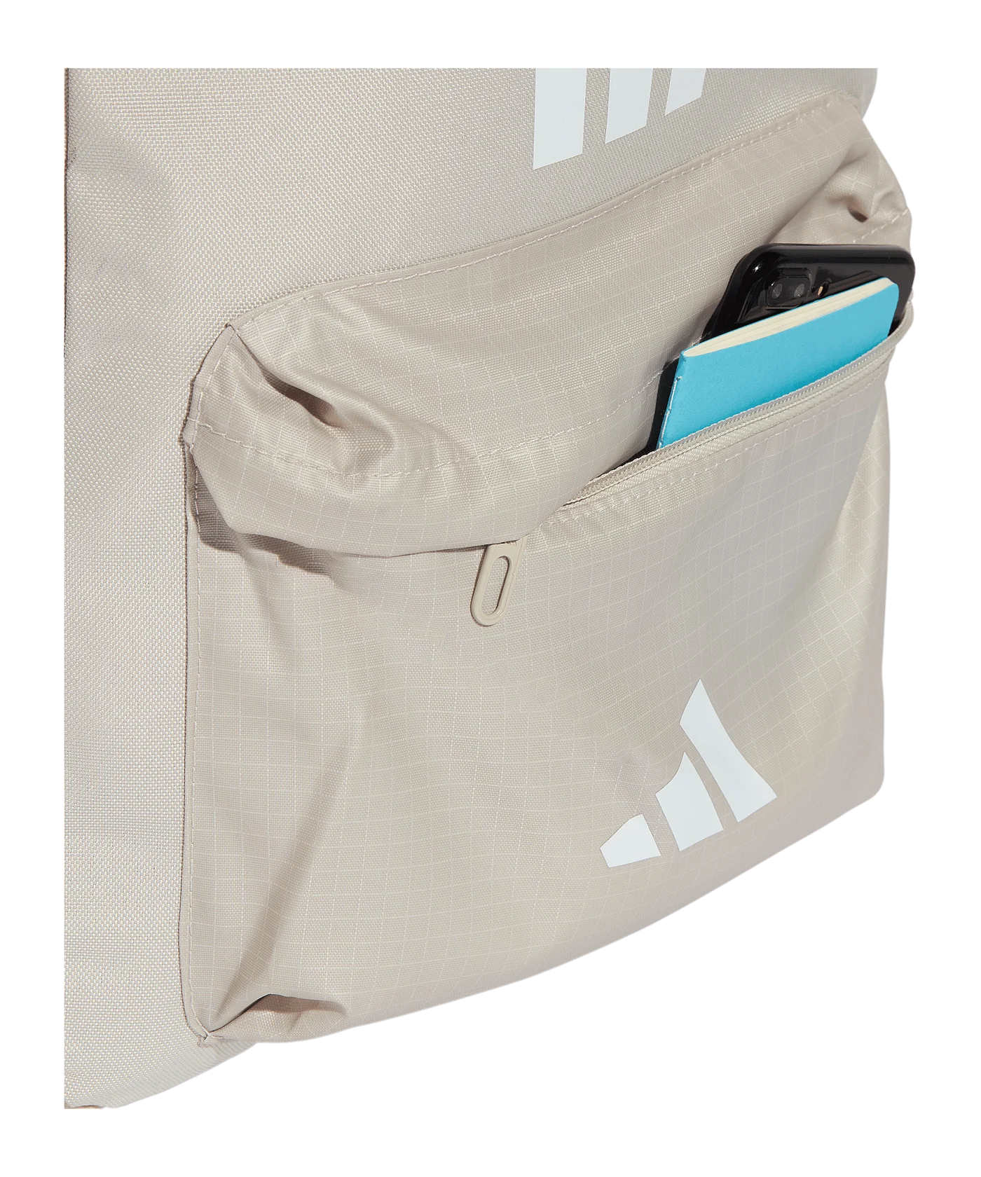 adidas Classic Back-to-School Stripe Rucksack Grau