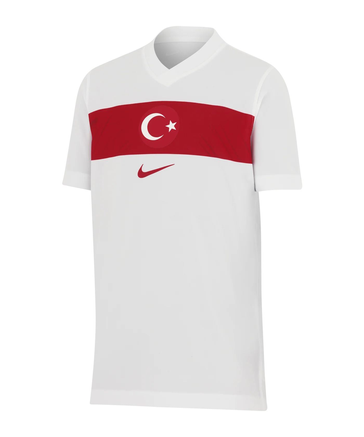 Nike Türkei Trikot Home EM 2024 Kids Weiss