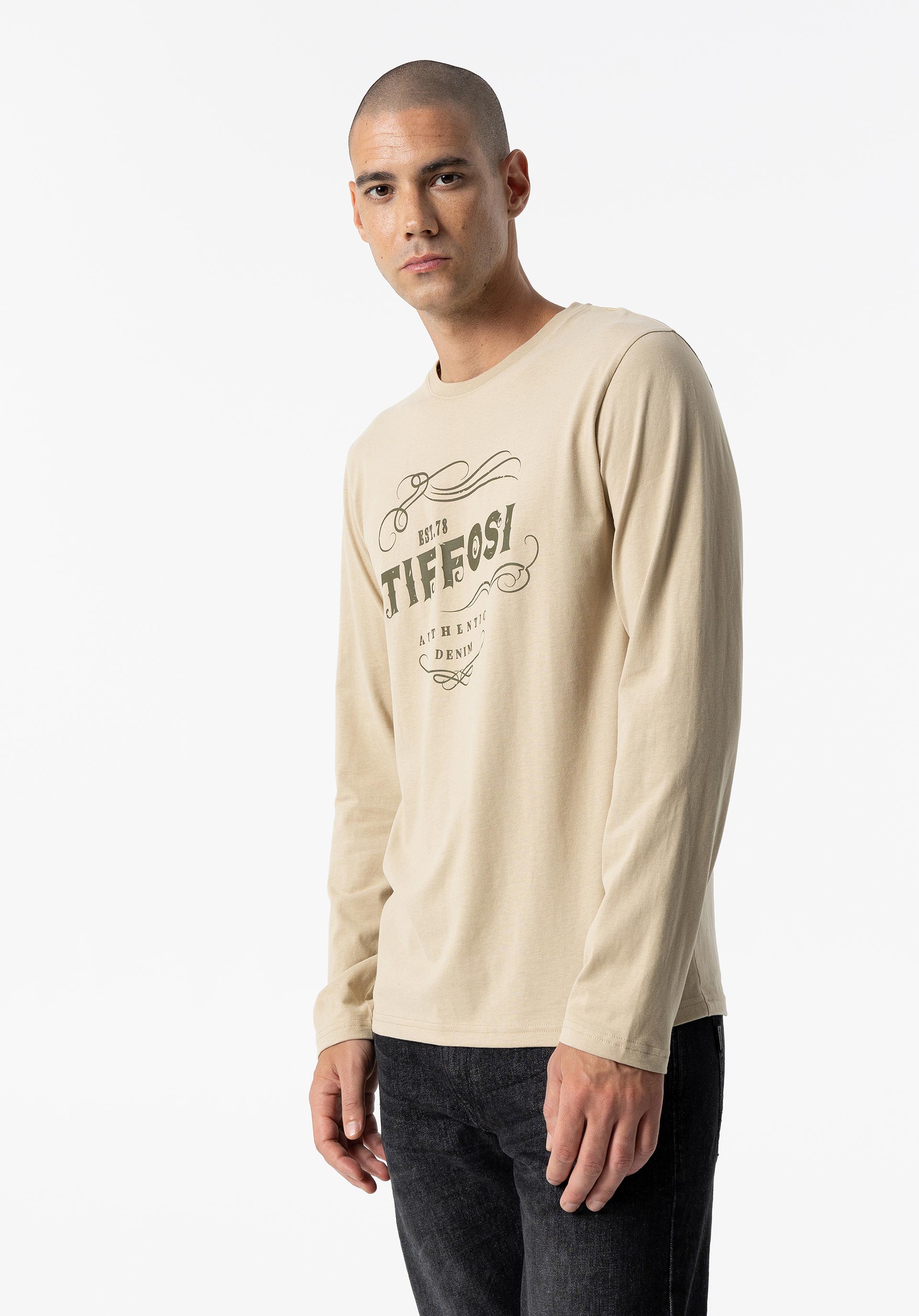 T-shirt com Estampado Frontal