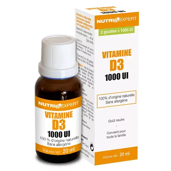 NutriExpert Vitamina D3 Natural 1000 UI 20ml