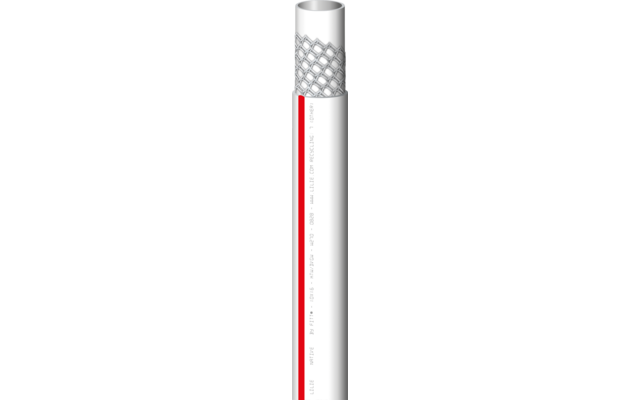Lilie Trinkwasserschlauch Warmwasser L-Line Meterware