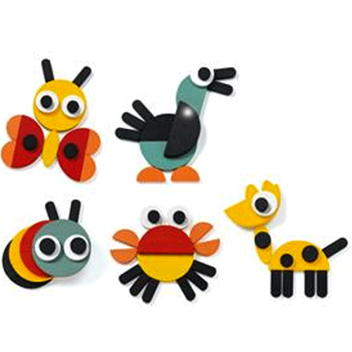 Djeco géoanimo blocks DJ06432