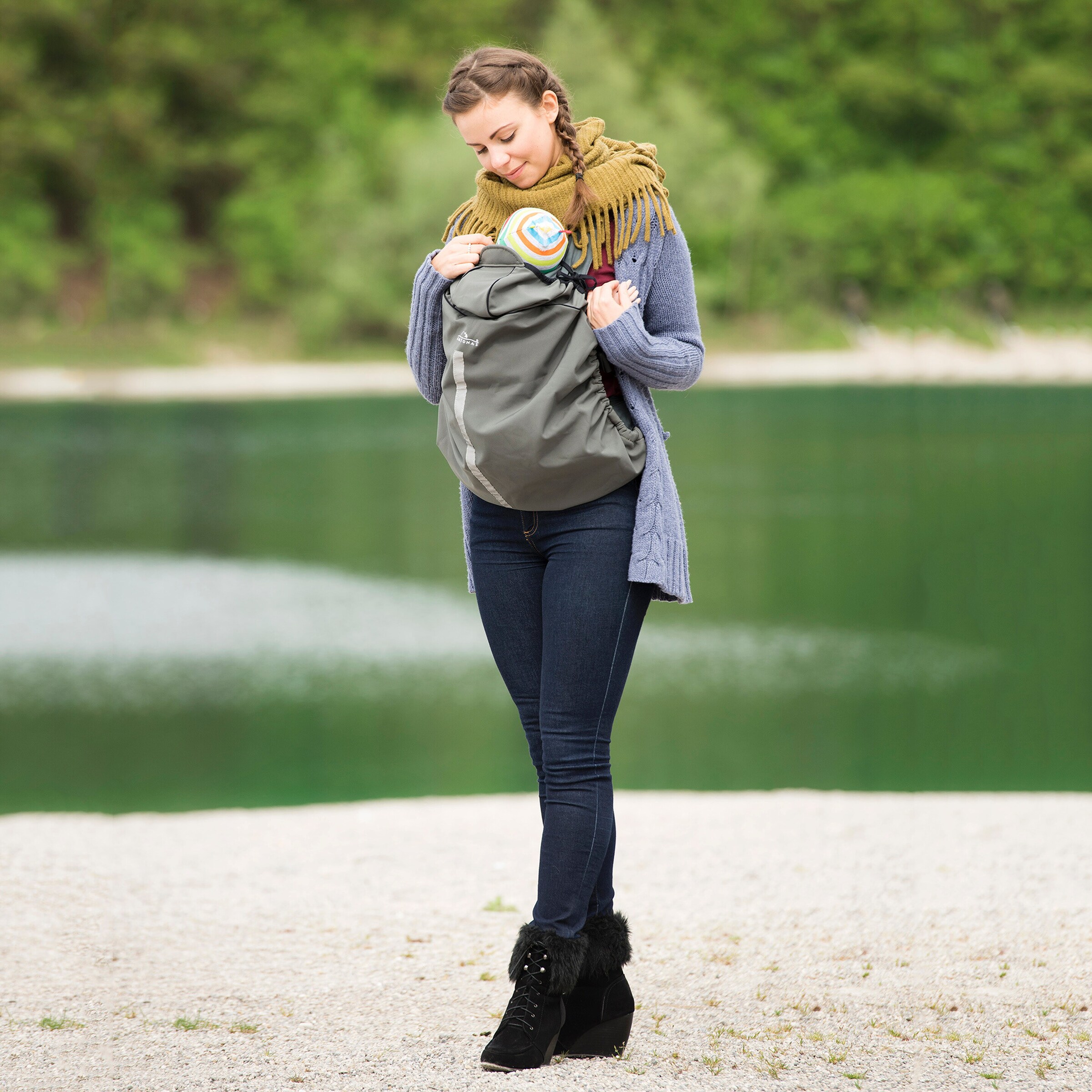 AMAZONAS Universal Wetterschutz Softshell für Babytrage