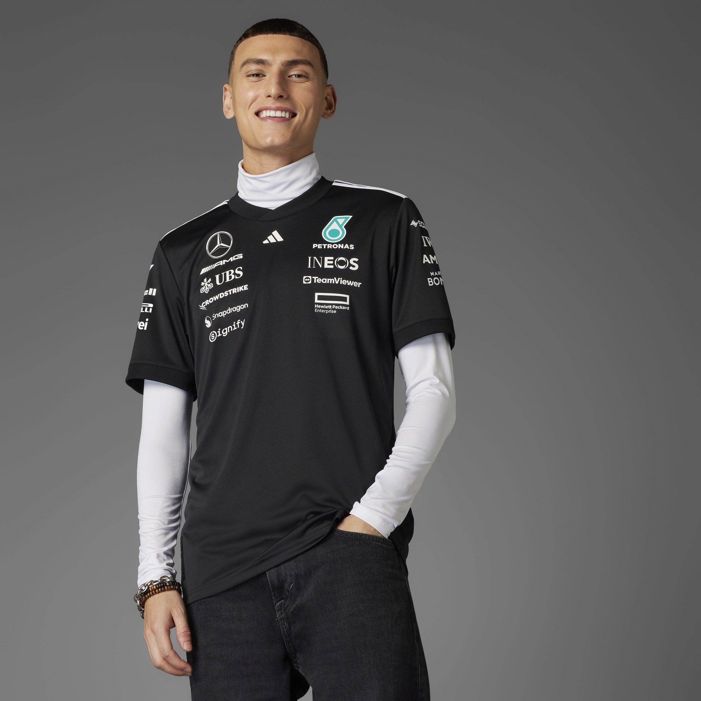 adidas Mercedes AMG Petronas Formula One Team Driver Shirt Mens
