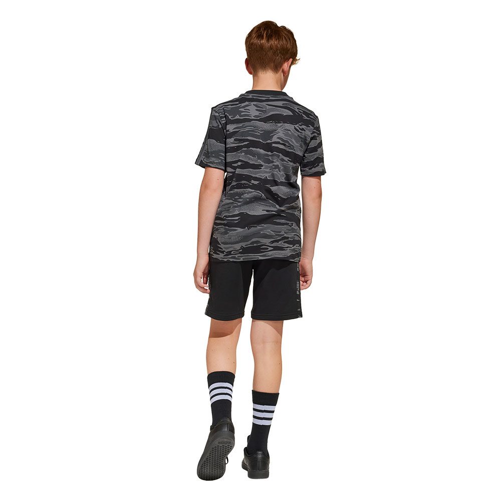 adidas Seasonal Essentials Camo Shorts Kinder schwarz