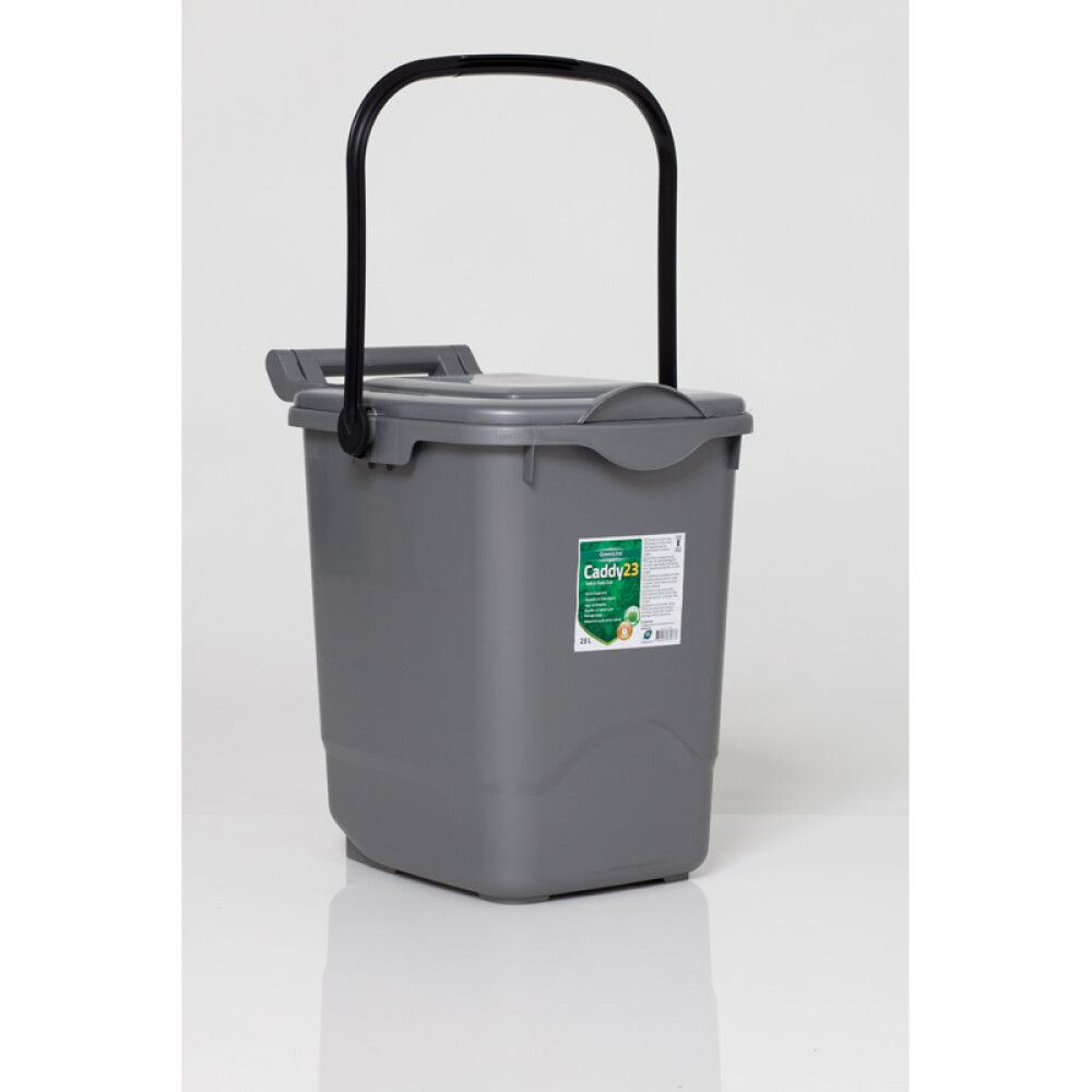 KOMPOST BØTTE MED LOKK 23L