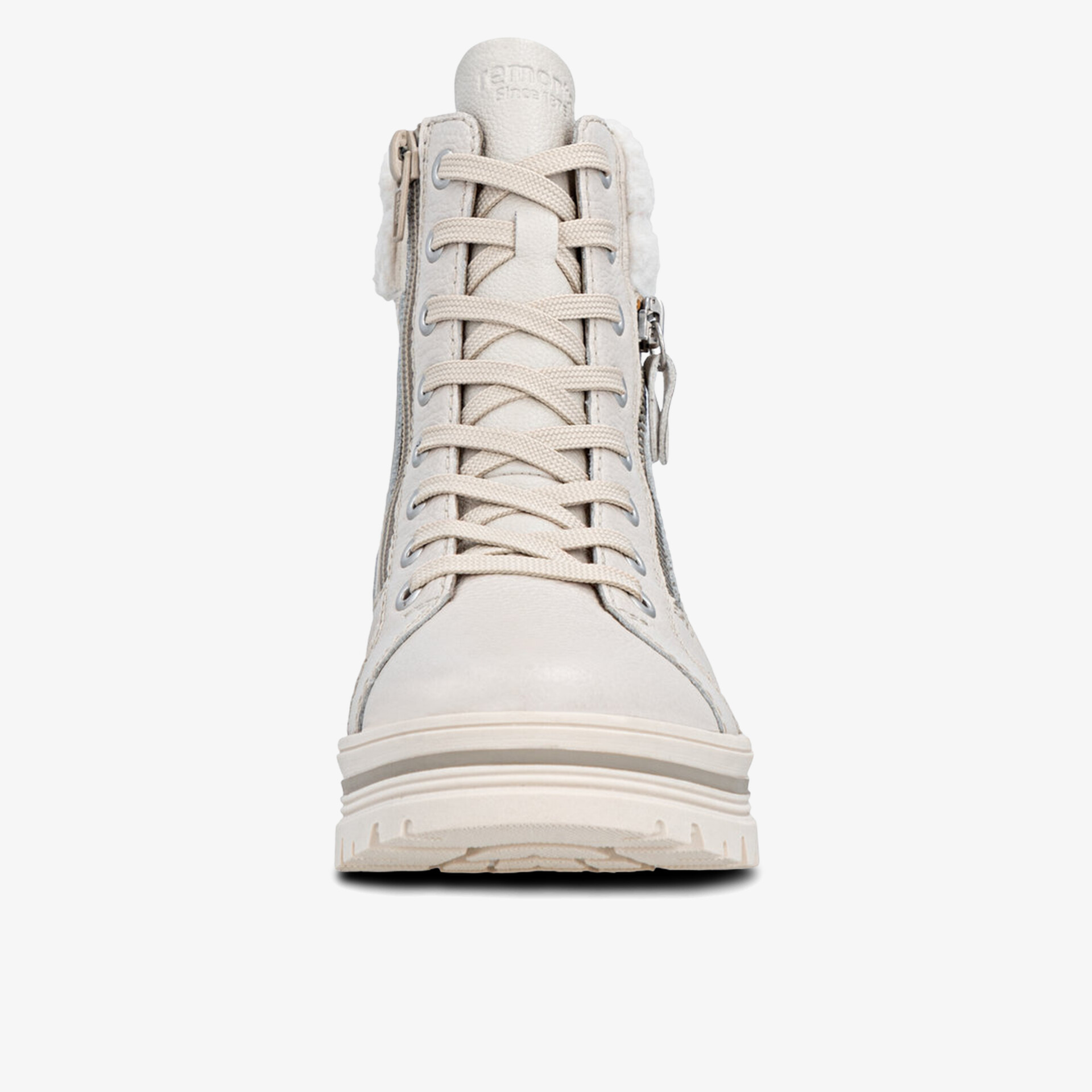 remonte Damen Schnürstiefeletten beige