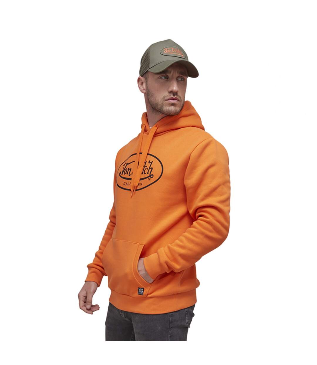 Sweat avec capuche en coton homme Brand