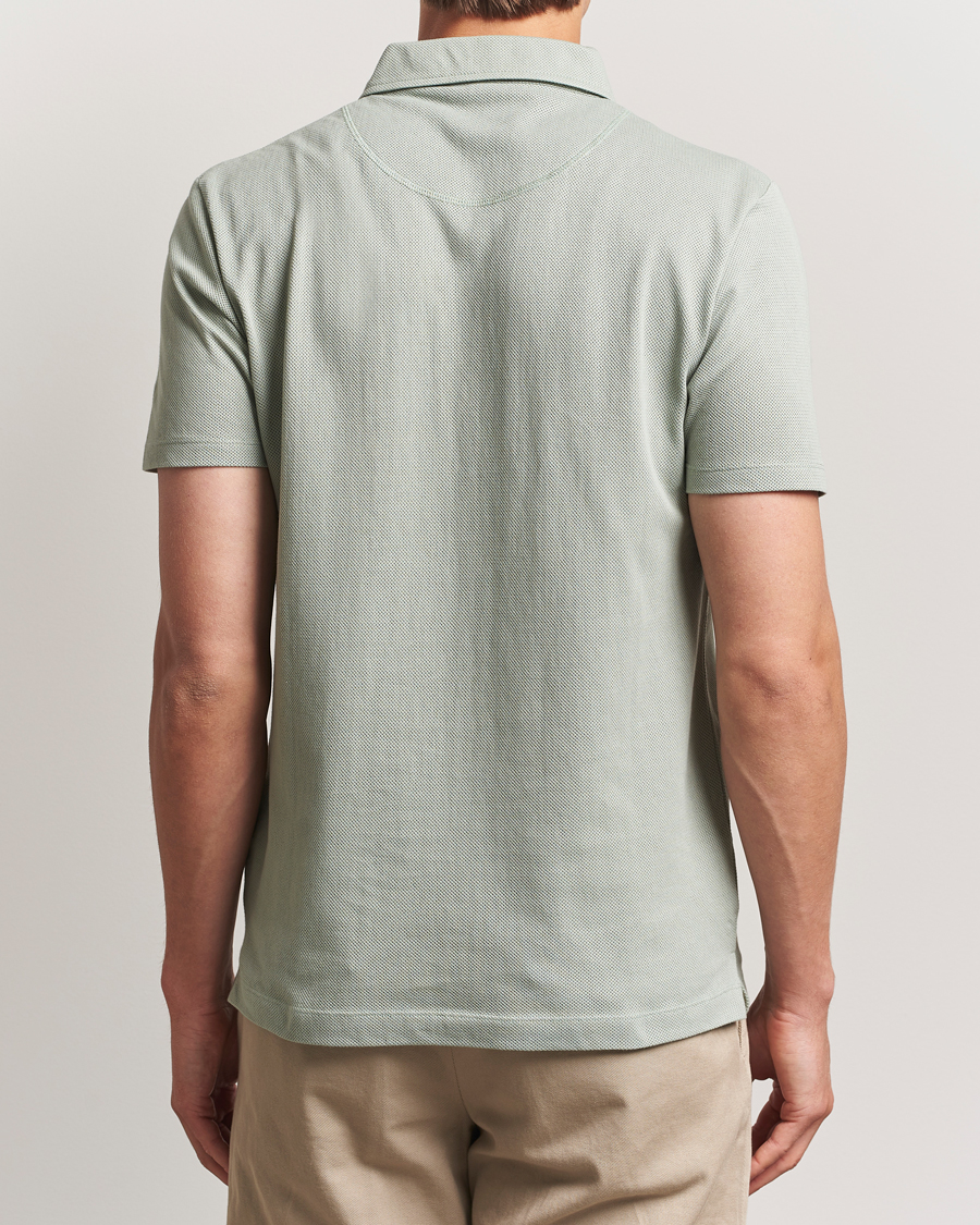 Sunspel Riviera Polo Shirt Pastel Green