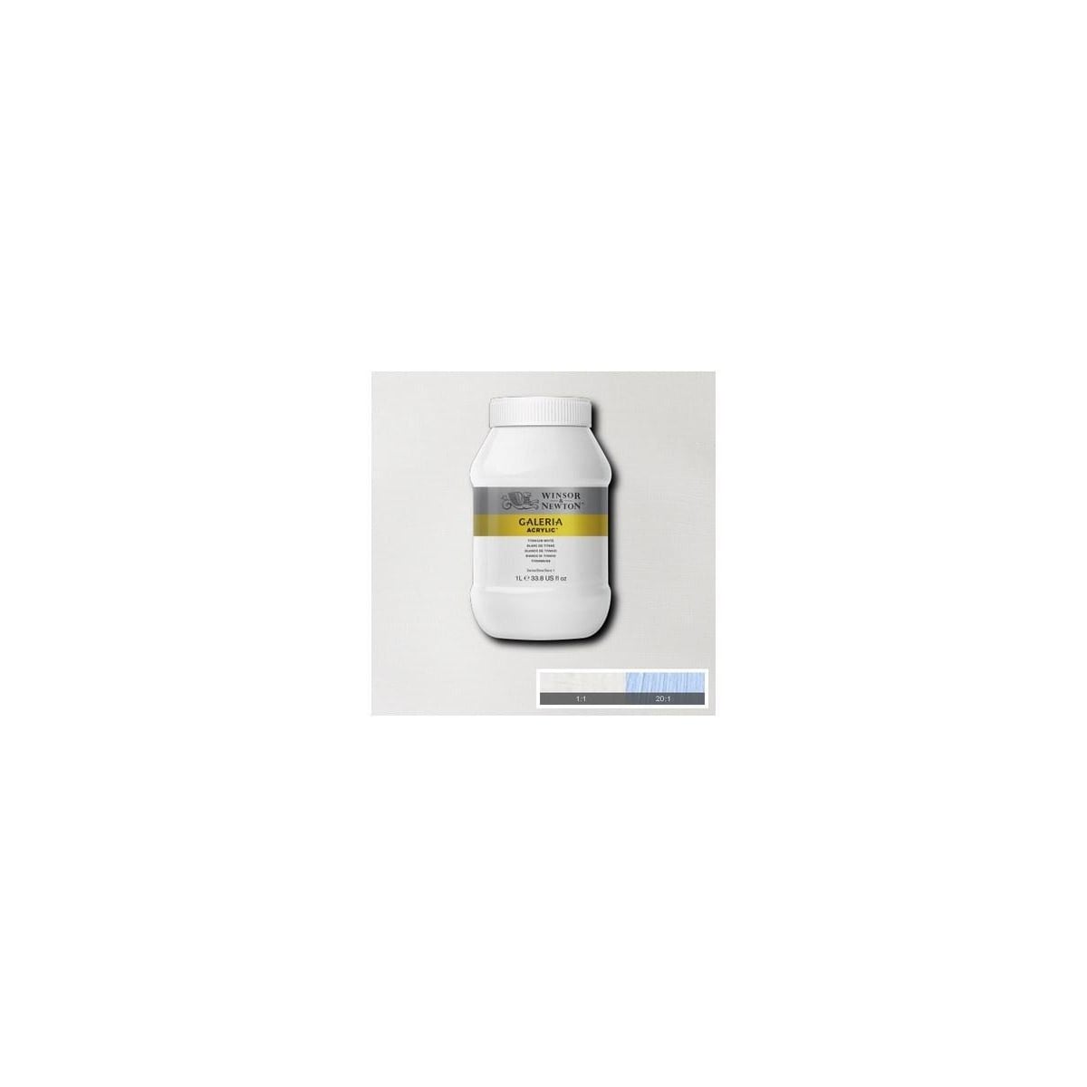 Galeria Acrylic 1L Titanium White 644