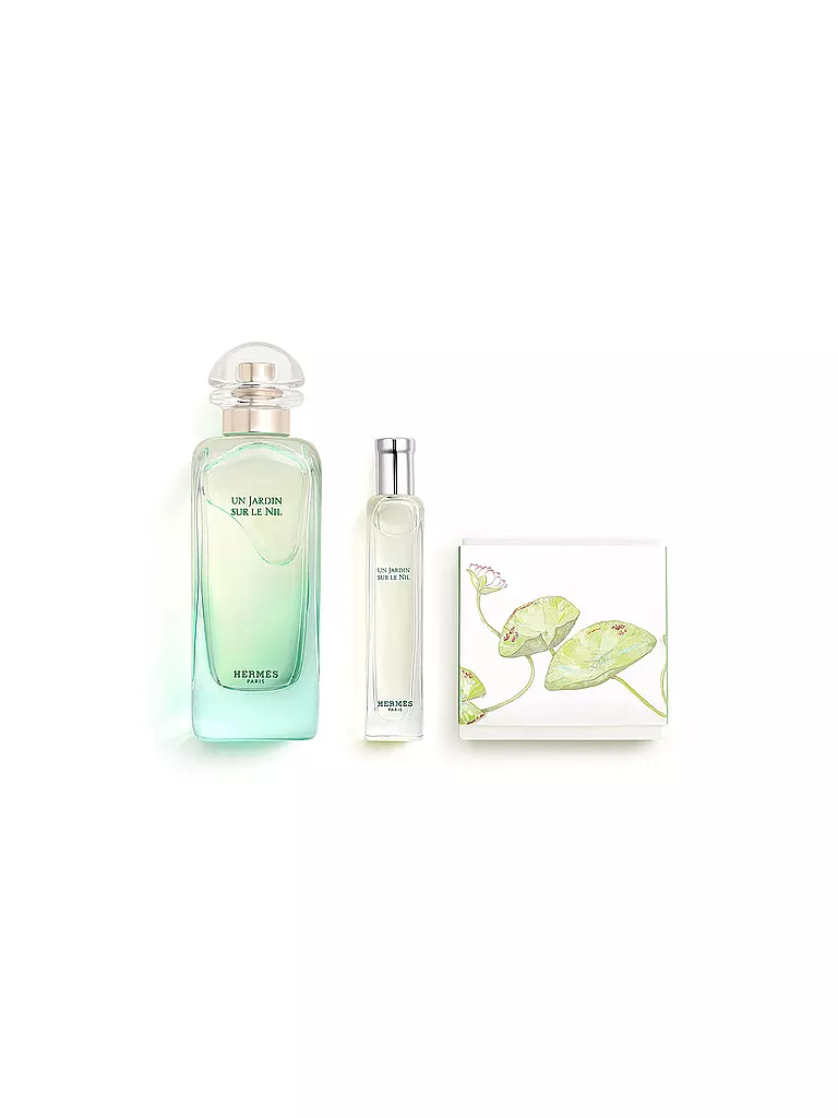 HERMÈS Geschenkbox Un Jardin sur le Nil Eau de Toilette 100ml / 15ml  keine Farbe