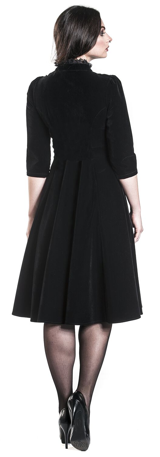 Robe En Velours Nightshade | H&R London Robe mi-longue