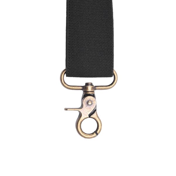 INF 4 Clips X Shape Justerbar Elastisk Suspender