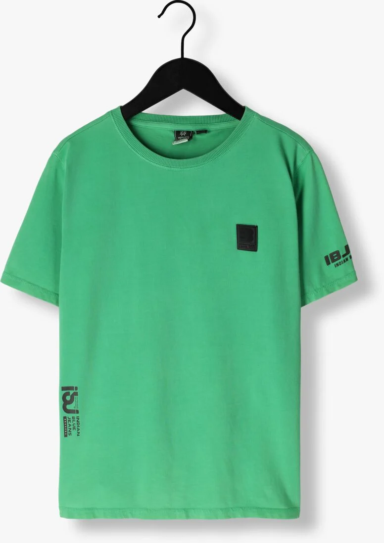 INDIAN BLUE JEANS groene indian blue jeans t-shirt t-shirt fancy basic long