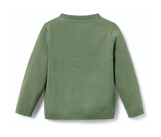 Kinder-Jacquard-Strickjacke