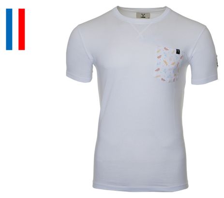 T-Shirt Manches Courtes LeBram Poche Lafaye Blanc