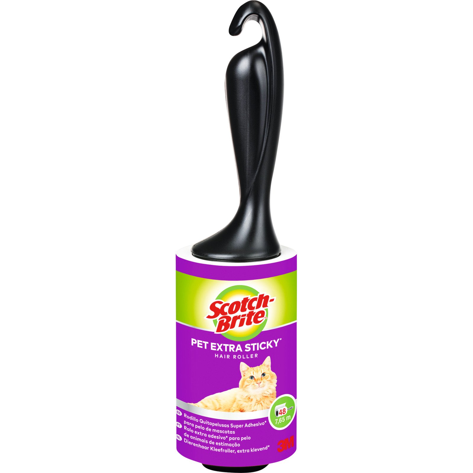 Scotch-Brite Fusselroller für Tierhaar XL 48 Blatt
