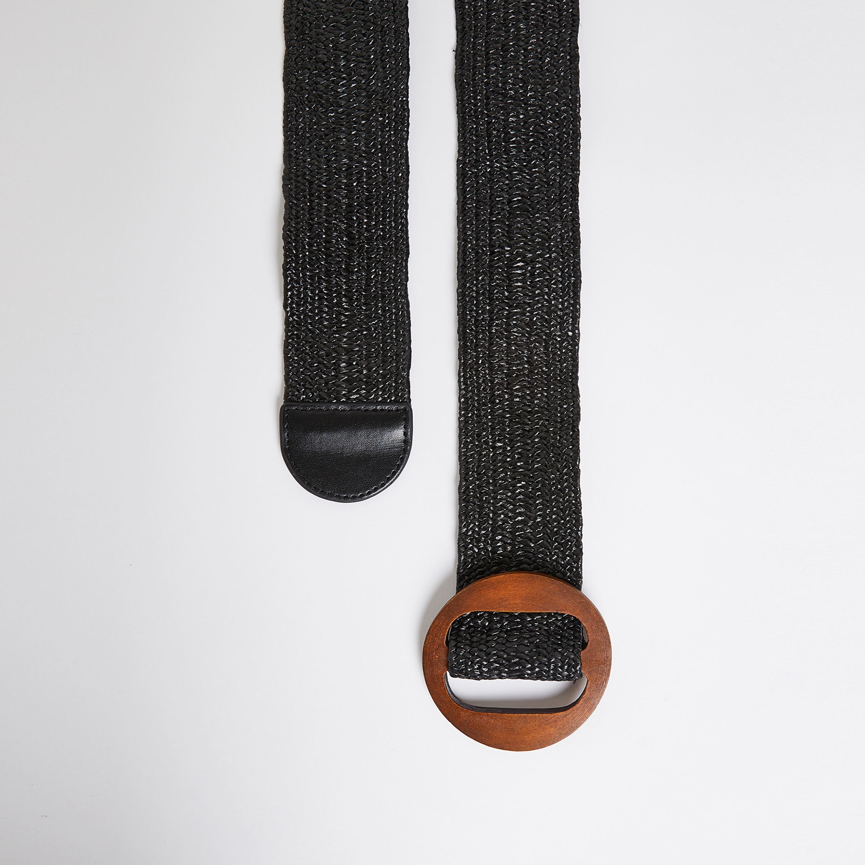 Ceinture élastiquée femme - NOIR
