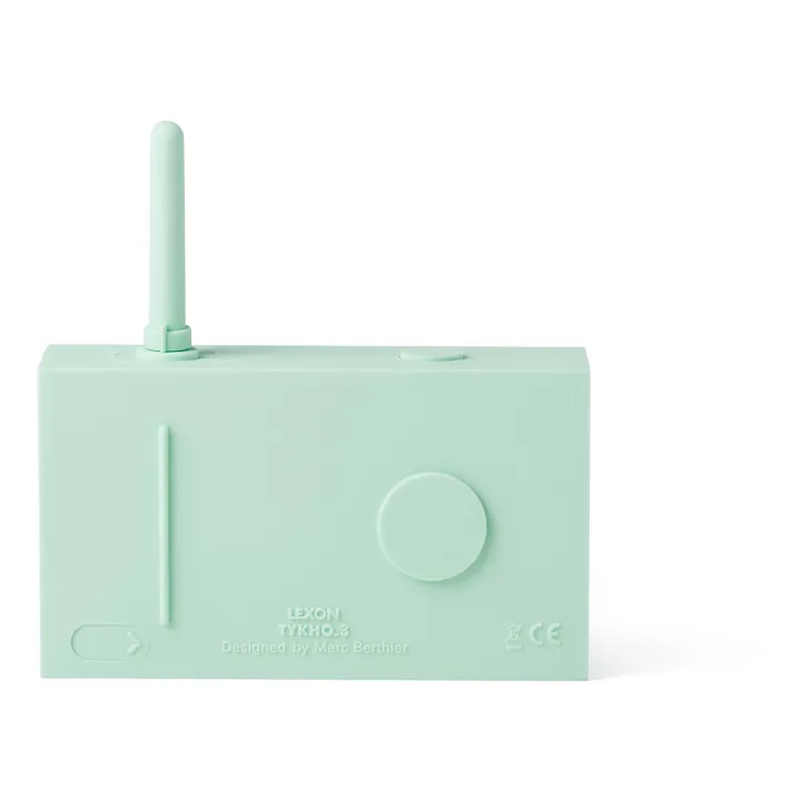 Lexon Radio bluetooth étanche Tykho 3 | Vert Menthe
