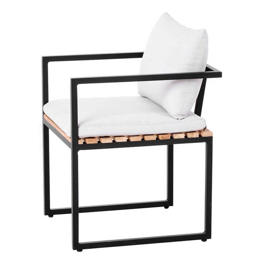 LOUNGESTOL SENSUM EKSJÖ SORT TEAK 2STK