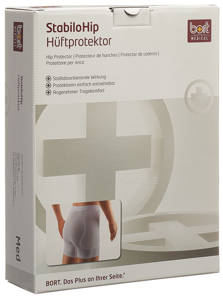 BORT Hüftprotektor M weiss 1 Paar
