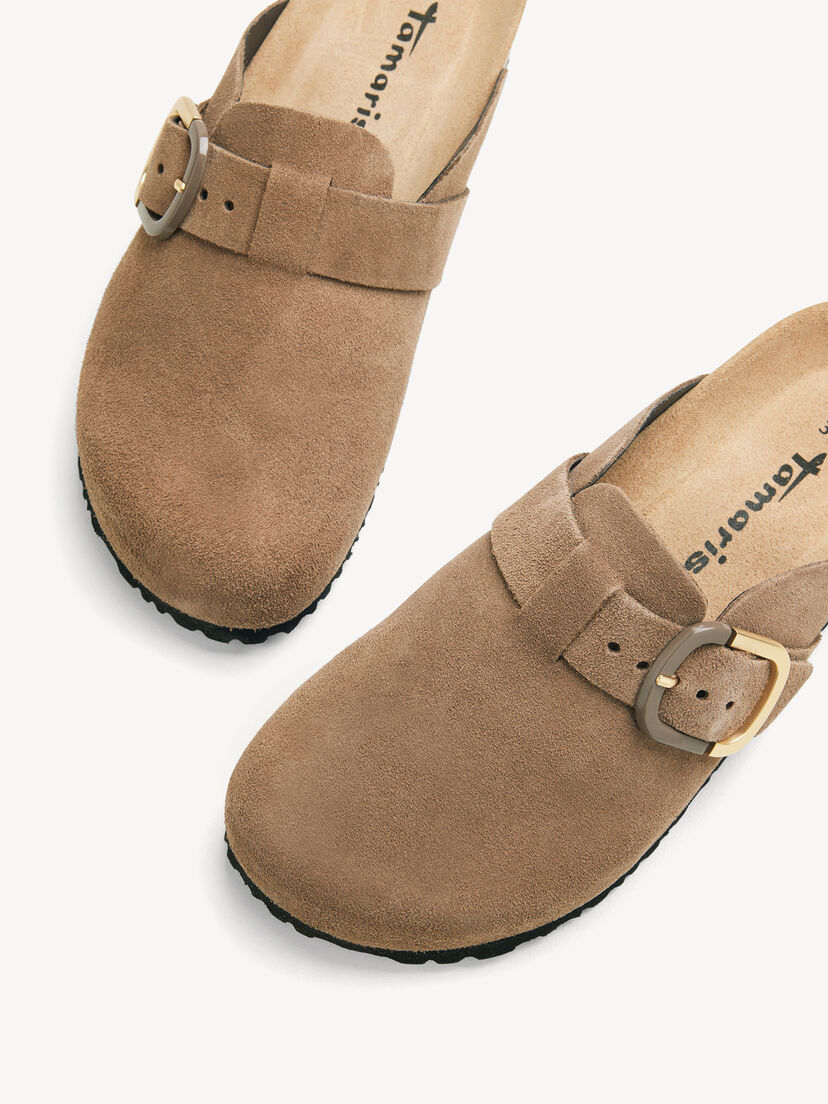 Leren Slipper - bruin