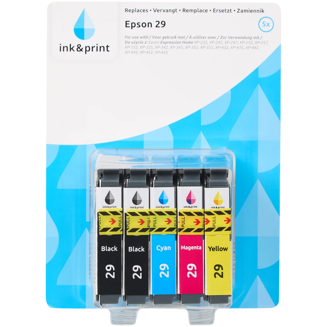 Ink & Print inktcartridges Epson 29 5-delig