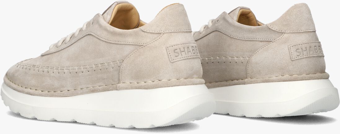 SHABBIES beige shabbies lage sneakers santi run
