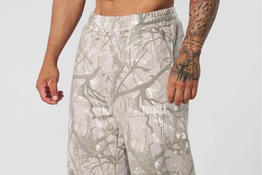 Jerolenea - Hoge Camo Rechte Broek