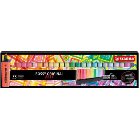 STABILO® Textmarker BOSS ORIGINAL ARTY Tischset 23er
