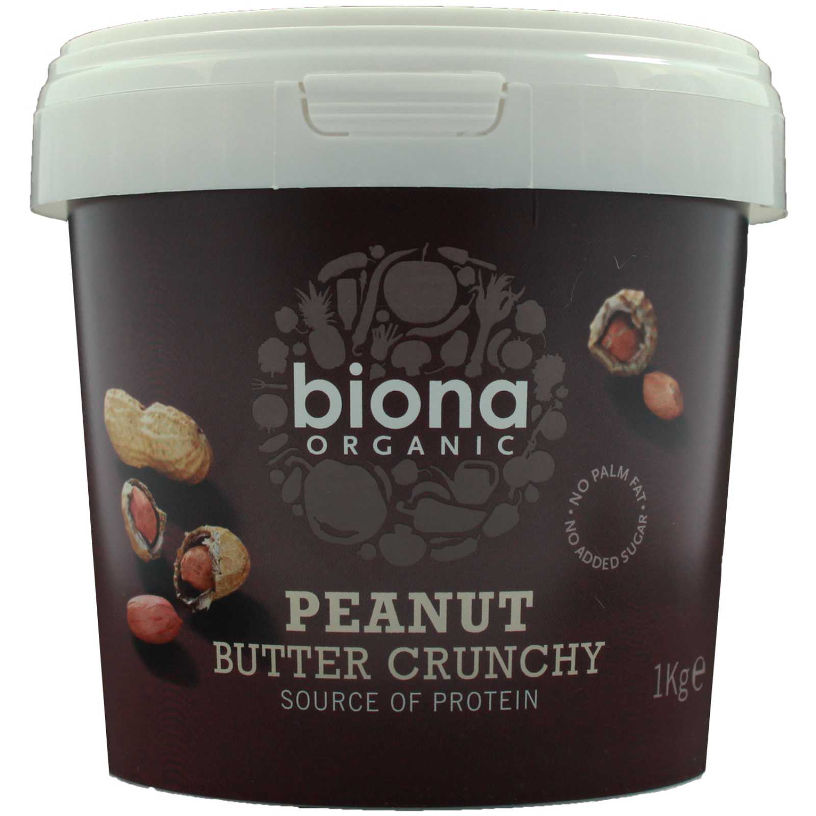 Manteiga de Amendoim Orgânica Crocante Biona Organic 1kg