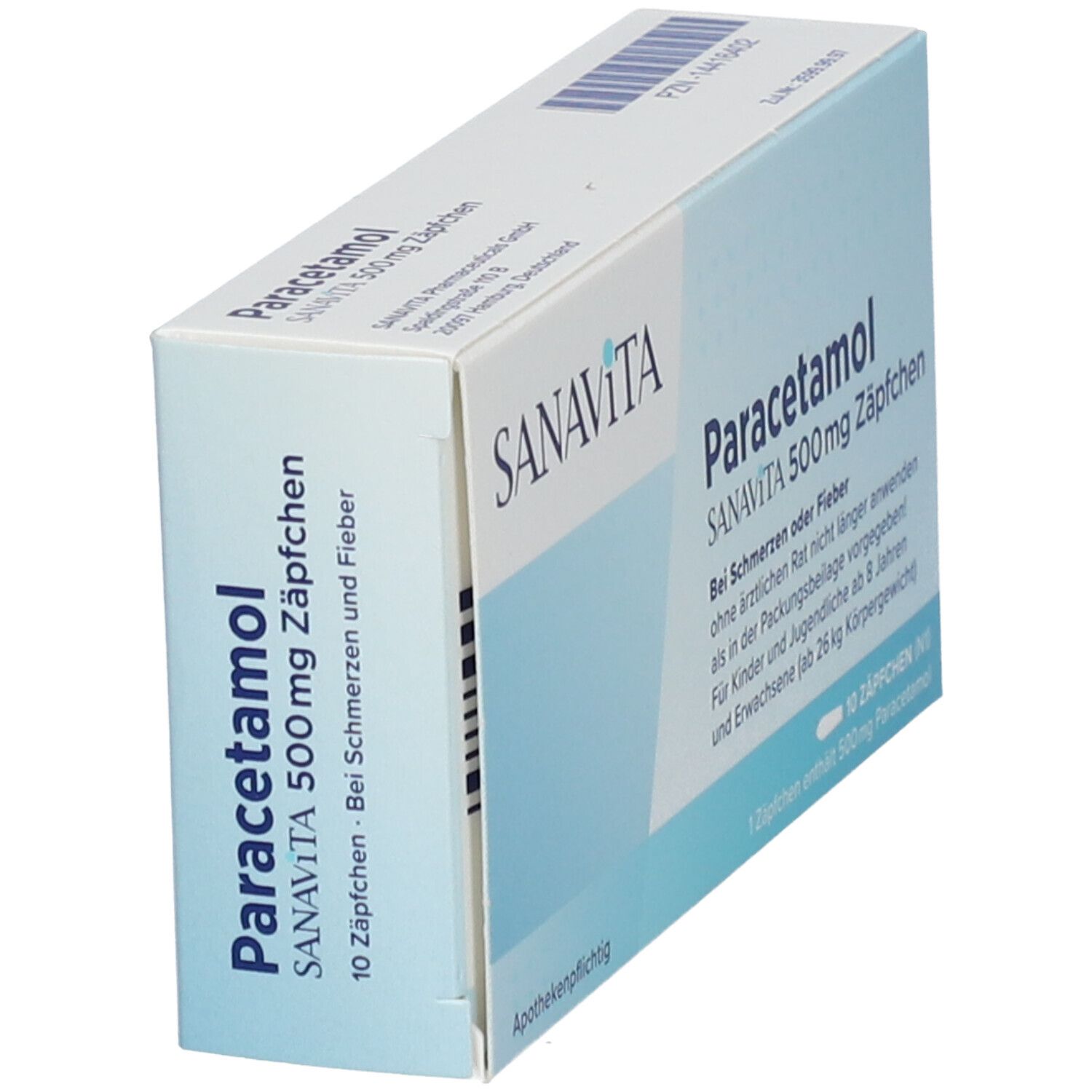 Paracetamol Sanavita 500 mg