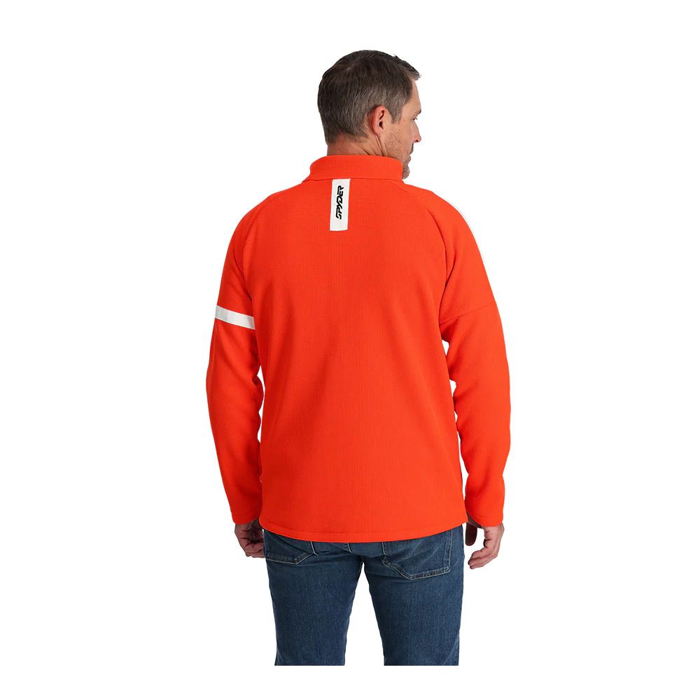 Spyder WENGEN BANDIT - Polaire Homme twisted orange