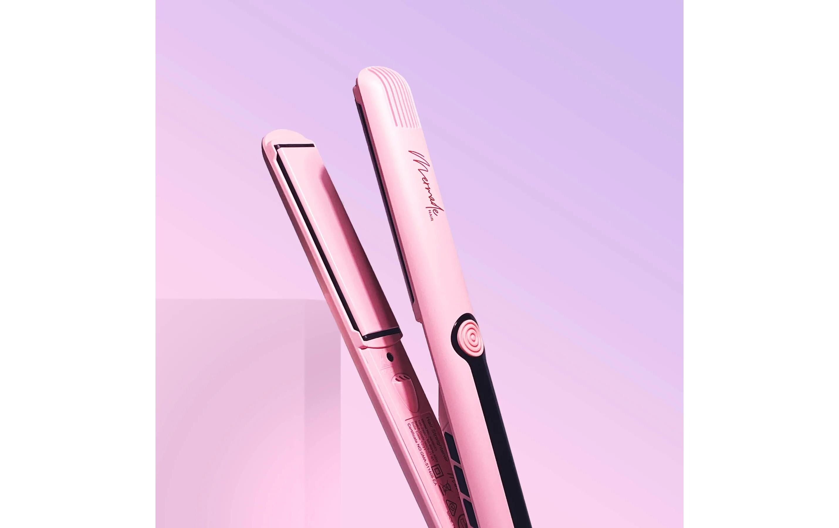 Haarglätter Straightener PinkStreckeisen