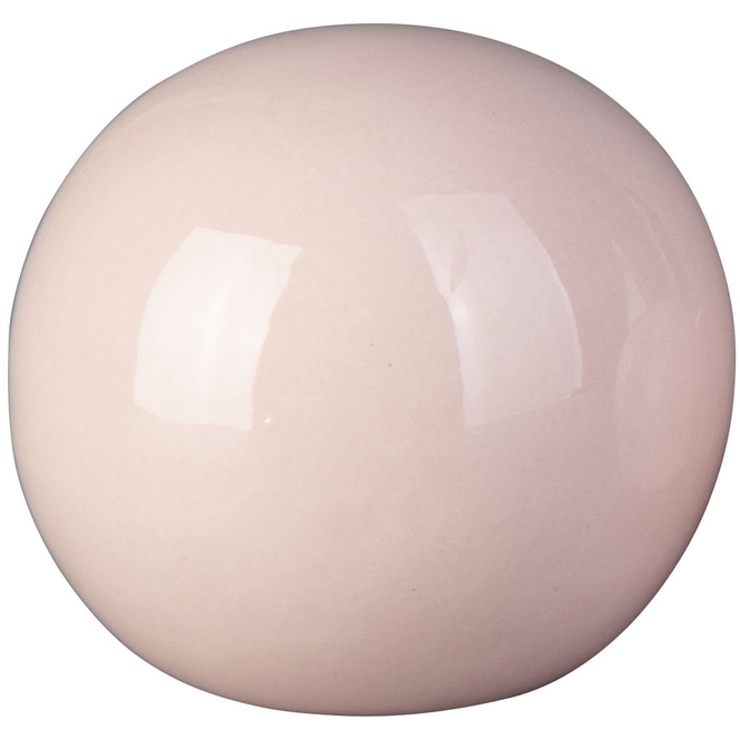 Dekokugel - aus Dolomit - Ø = 9,5 cm - rosa
