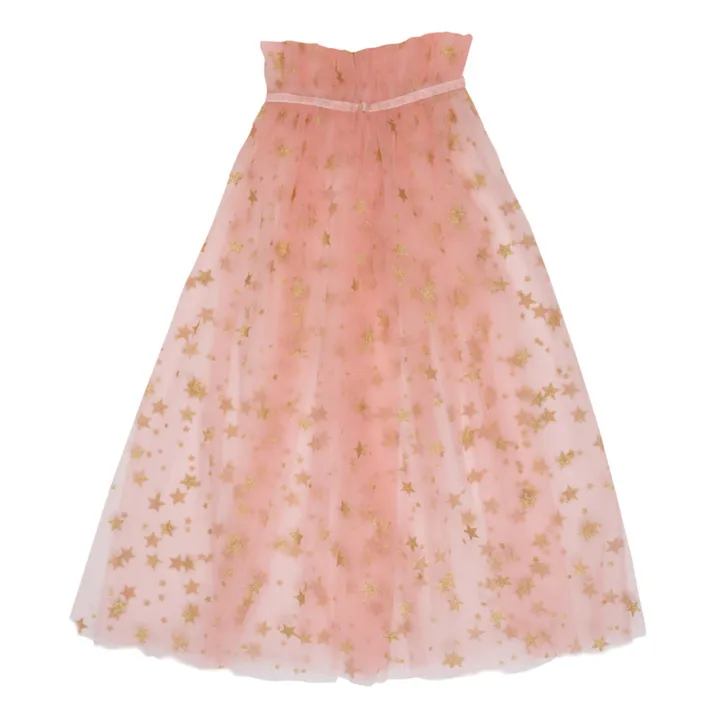 Meri Meri Cape en tulle étoile  | Rose