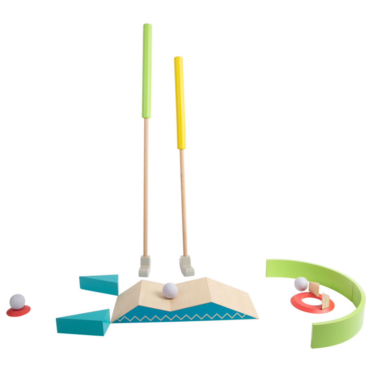 Small Foot-Houten Mini Golf, 20dlg.