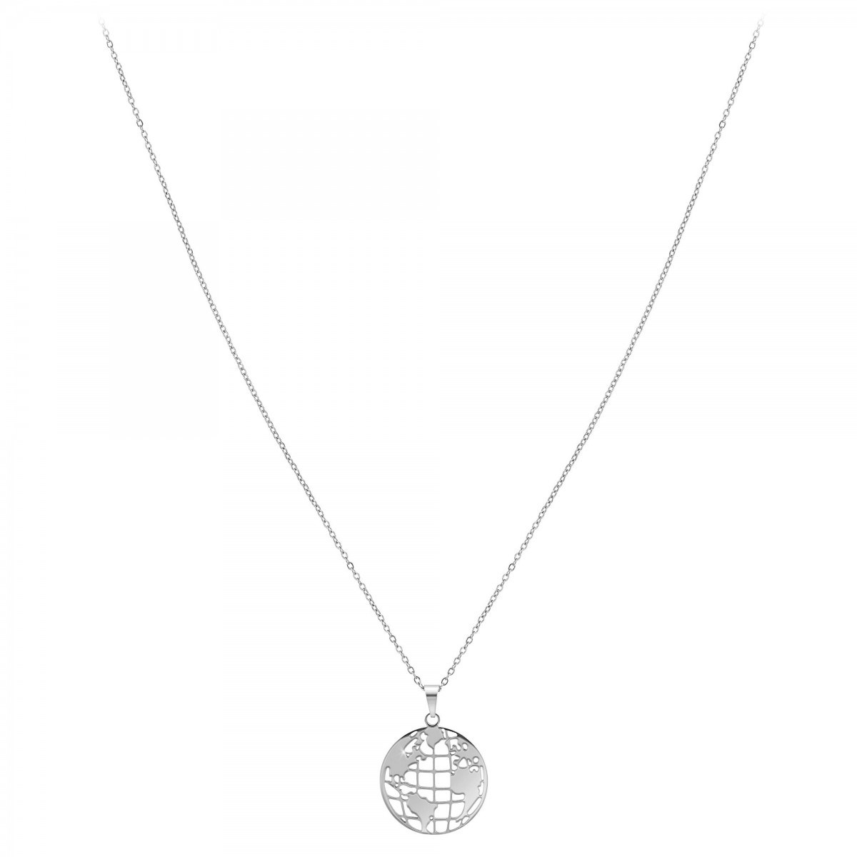Collier mappemonde par SC Bohème