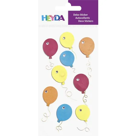 Heyda Sticker Mix Ballon