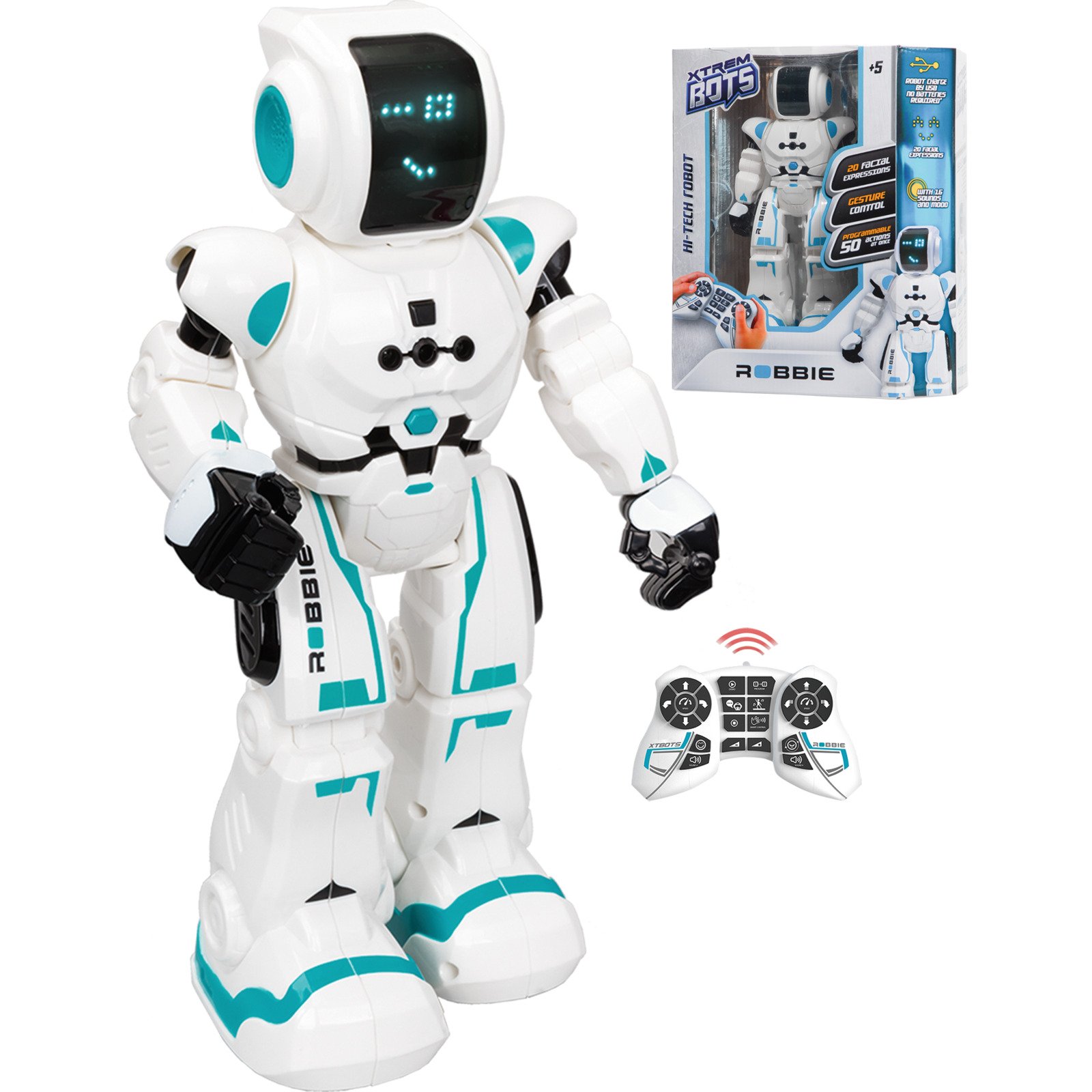 Blue Rocket Roboter Robbie I/R