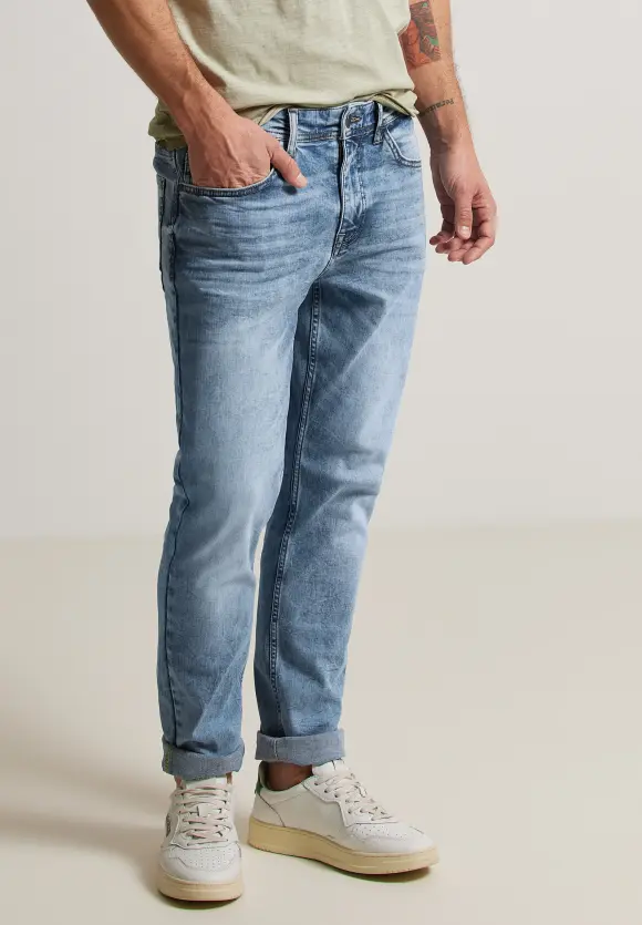 Slim Fit Jeans - light blue wash