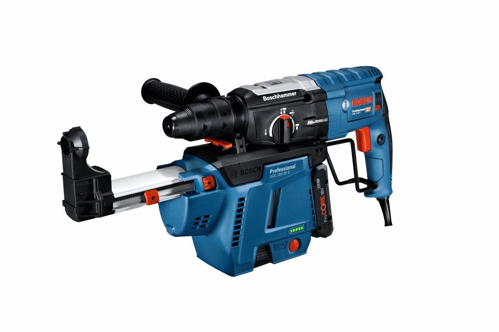 Bosch GDE 18V-26 D Li-ion accu stofzuiger body incl. accessoires - 1600A01TX0